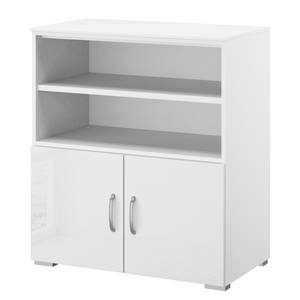 Buffet Shuffle III Basic Modern - 80 cm - Blanc brillant