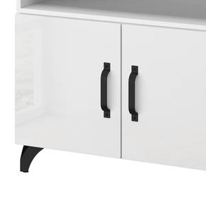 Buffet Shuffle III Industry Industrial - 80 cm - Blanc brillant