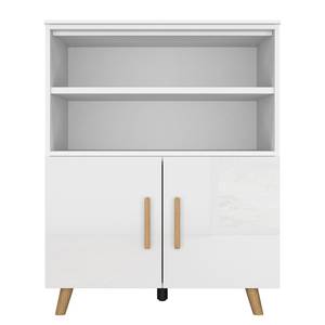 Buffet Shuffle III Skandi Skandi - 80 cm - Blanc brillant