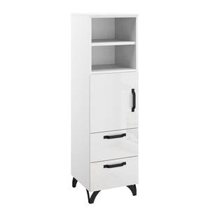 Commode haute Shuffle V Industry Industrial - 40 cm - Blanc brillant