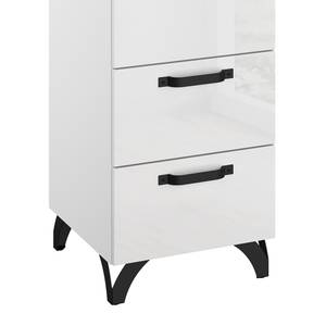 Commode haute Shuffle V Industry Industrial - 40 cm - Blanc brillant