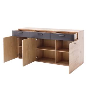 Sideboard Callington Balkeneiche Dekor / Anthrazit