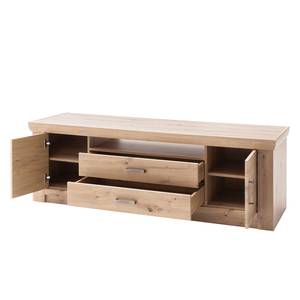 Tv-meubel Mendes II balken-eikenhouten look/antracietkleurig