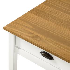 Table basse Rivery Pin massif - Blanc