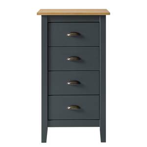 Commode Rivery I Pin massif - Anthracite