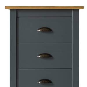 Commode Rivery I Pin massif - Anthracite