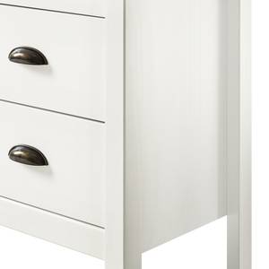 Commode Rivery I Pin massif - Blanc