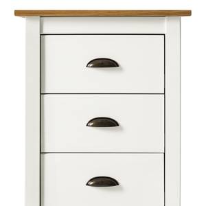 Commode Rivery I Pin massif - Blanc