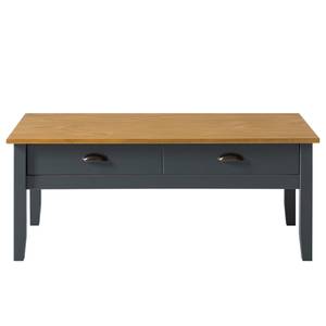 Table basse Rivery Pin massif - Anthracite