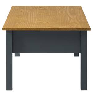 Table basse Rivery Pin massif - Anthracite