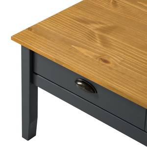 Table basse Rivery Pin massif - Anthracite