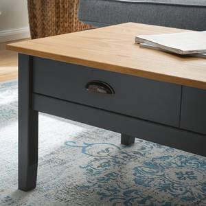 Table basse Rivery Pin massif - Anthracite