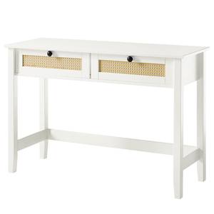 Console Belleria Pin massif - Blanc