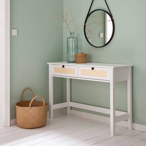 Console Belleria Pin massif - Blanc