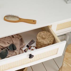 Console Belleria Pin massif - Blanc