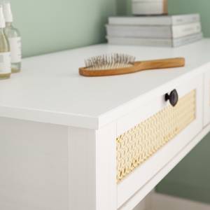 Console Belleria Pin massif - Blanc