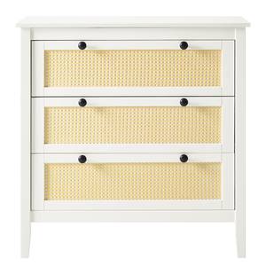 Commode Belleria I Pin massif - Blanc