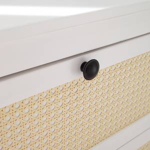 Commode Belleria I Pin massif - Blanc