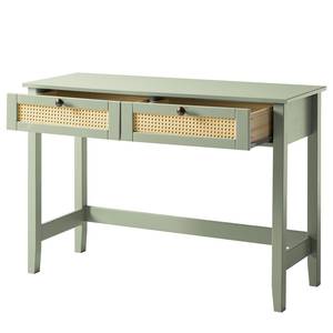 Console Belleria Pin massif - Vert olive clair