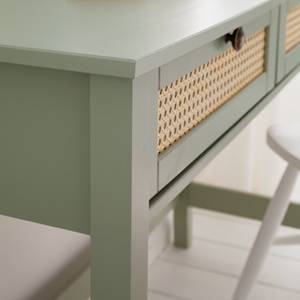 Console Belleria Pin massif - Vert olive clair