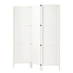 Paravent Belleria II Pin massif - Blanc