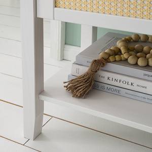 Table de chevet Belleria Pin massif - Blanc