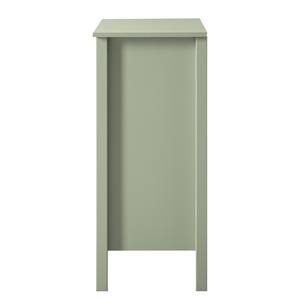 Commode Belleria III Pin massif - Vert olive clair