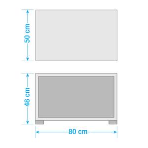 Caisson Shuffle 80 cm - Largeur : 80 cm