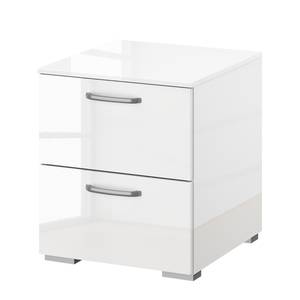 Caisson à tiroirs Shuffle 40 cm - Blanc brillant - Largeur : 40 cm