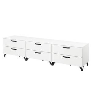 Commode Shuffle II Industry industriel - 240 cm - Blanc alpin