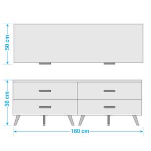 Lowboard Shuffle IV Skandi Skandi - 160 cm