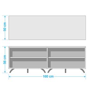 Buffet Shuffle IV Industry Industriel - 160 cm