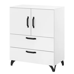 Buffet Shuffle IV Industry Industriel - 80 cm - Blanc alpin