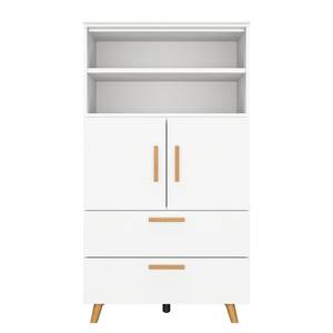 Buffet haut Shuffle I Skandi Scandi - 80 cm - Blanc alpin