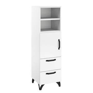 Commode haute Shuffle V Industry Industriel - 40 cm - Blanc alpin