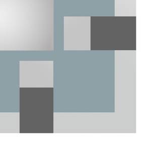 Spiegel Regstrup Glas - Hellblau / Grau