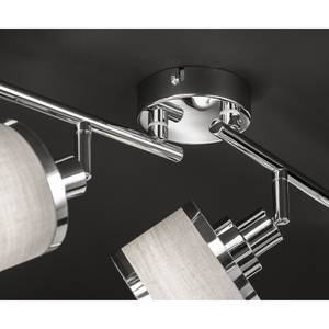 Plafondlamp Alexia textielmix/ijzer - Aantal lichtbronnen: 4