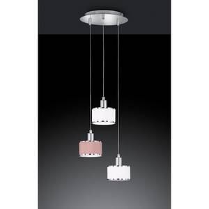 Hanglamp Ciara II textielmix/ijzer - 3 lichtbronnen