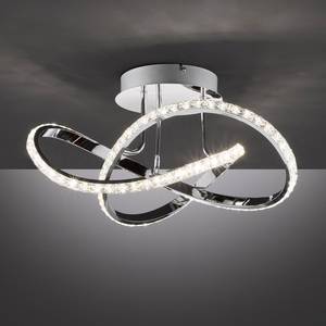 LED-plafondlamp Abro glas/ijzer - 1 lichtbron