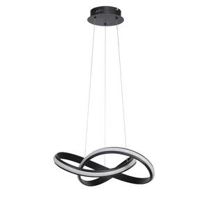 LED-hanglamp Salo I polycarbonaat/ijzer - 1 lichtbron - Zwart