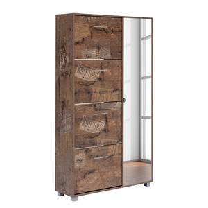 Compacte garderobe Nadin (3-delig) Panama eikenhouten look