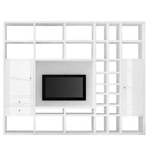 Ensemble de meubles TV Emporior II Blanc brillant