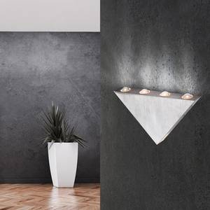 LED-wandlamp Gordon acryl/aluminium - 5 lichtbronnen