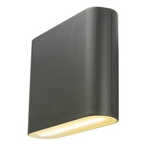 LED-Wandleuchte Agam Klarglas / Aluminium - 1-flammig