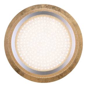 LED-Deckenleuchte Hakka Acryl / Eisen - 1-flammig - Gold - Durchmesser: 45 cm