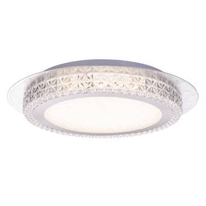 LED-plafondlamp Hakka acryl/ijzer - 1 lichtbron - Zilver - Diameter: 35 cm