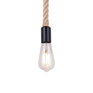Hanglamp Ulleu V plantenblad/ijzer - 1 lichtbron