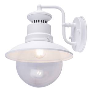 Wandlamp Sella transparant glas/staal - 1 lichtbron - Wit