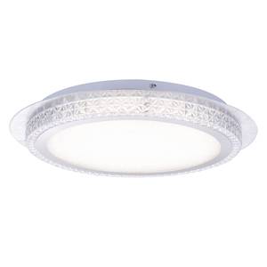 LED-Deckenleuchte Hakka Acryl / Eisen - 1-flammig - Silber - Durchmesser: 45 cm