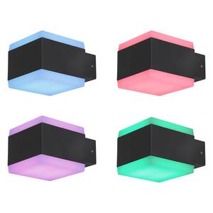 LED-wandlamp Slice plexiglas/aluminium - 1 lichtbron